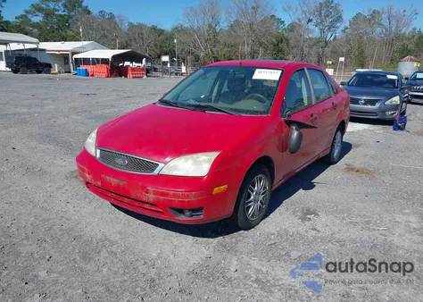 2007 Ford Focus S/Se/Ses из США, поврежденный, VIN 1FAHP34N07W216837